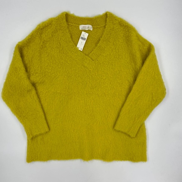 Anthropologie Sweaters - Anthropologie Yellow Sweater Size Small NWT